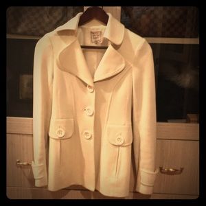 Nanette Lepore Small Beige Peacoat